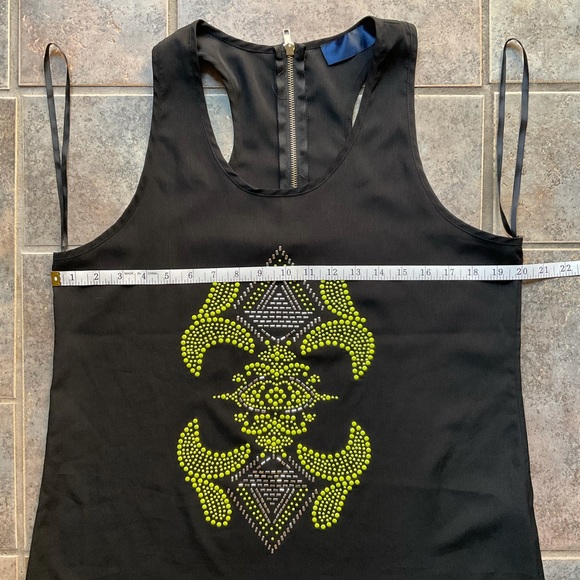 Beaded Racerback Hi Lo Tank - Picture 6 of 9